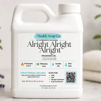 Alright Alright Alright fragrance oil by Muddy Soap Co