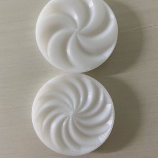 3" Pinwheel and Spiral Design Plates