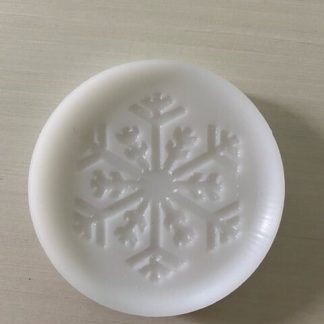 3" Snowflake Design Plate