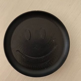 3" Smiley Design Plate