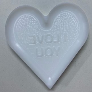 I LOVE YOU Plate