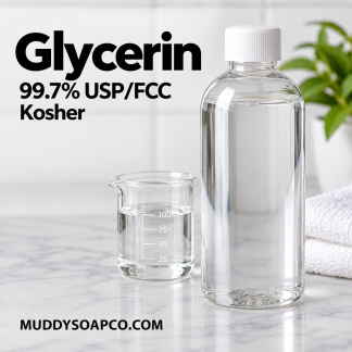 Glycerin 99.7% USP FCC Kosher from Muddy Soap Co