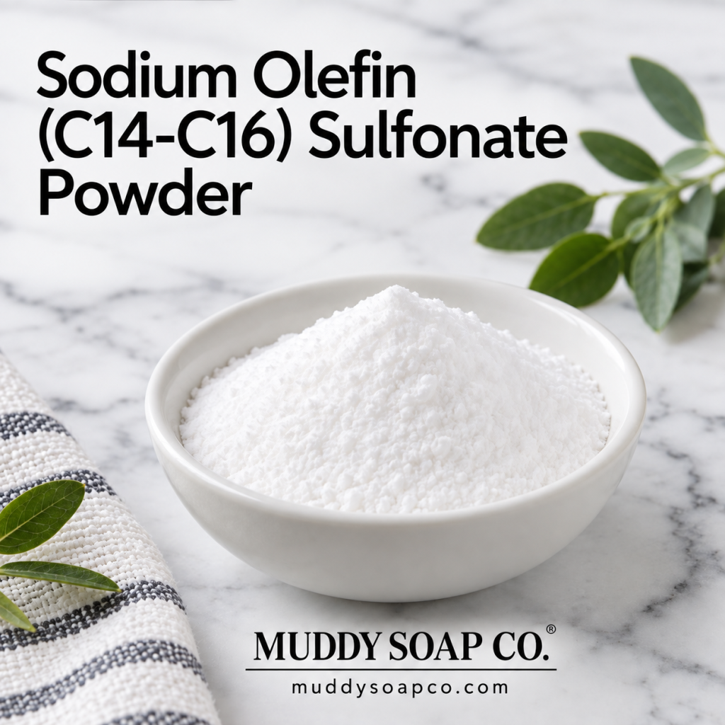 Sodium Olefin C14-C16 Sulfonate Powder from Muddy Soap Co.