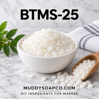 BTMS-25 conditioning emulsifier pellets for DIY hair and skin care formulations – Muddy Soap Co.